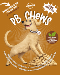 NEW! PB CHEWS (Available only with minimum food order or pickup!)