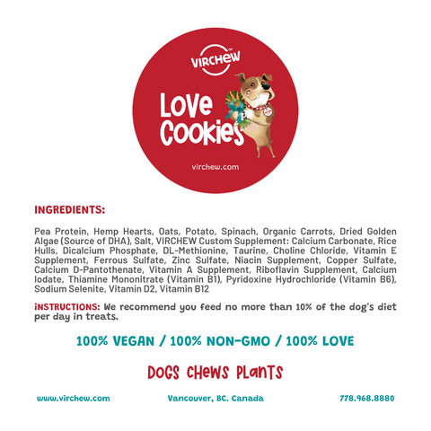 LOVE Cookies - 100 grams (Limit 3 per order)