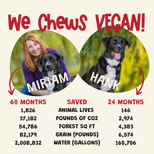We Chews Vegan: Miri & Hank